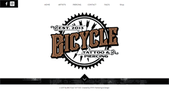 Desktop Screenshot of bicycletattoo.com