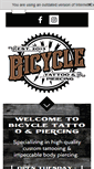 Mobile Screenshot of bicycletattoo.com
